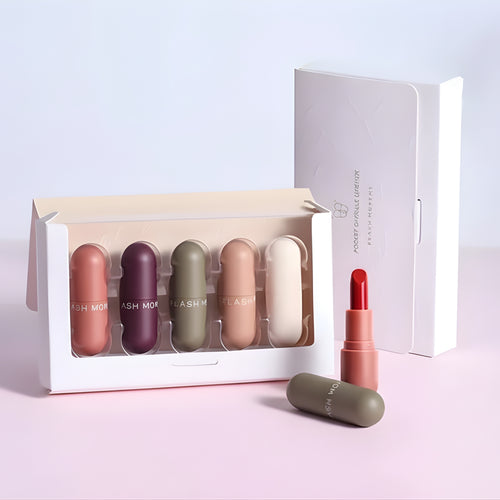 Mini Capsule Lipsticks (5 Pack)
